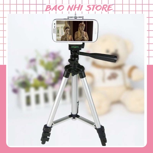 SIÊU HOT Bộ 1 Tripod TF-3110 kèm 1 Kẹp điện thoại 88202 Shop Siêu Rẻ 88