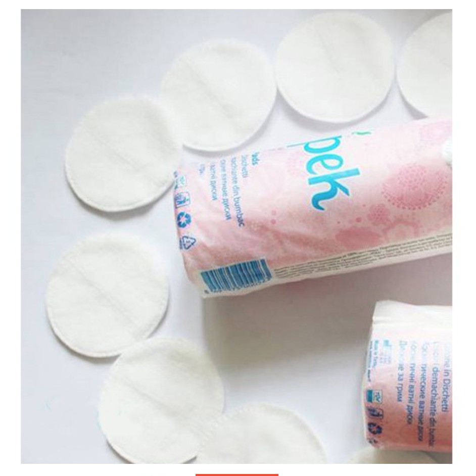 Bông Tẩy Trang Ipek 130 Miếng Cotton Pads Thổ Nhĩ Kỳ