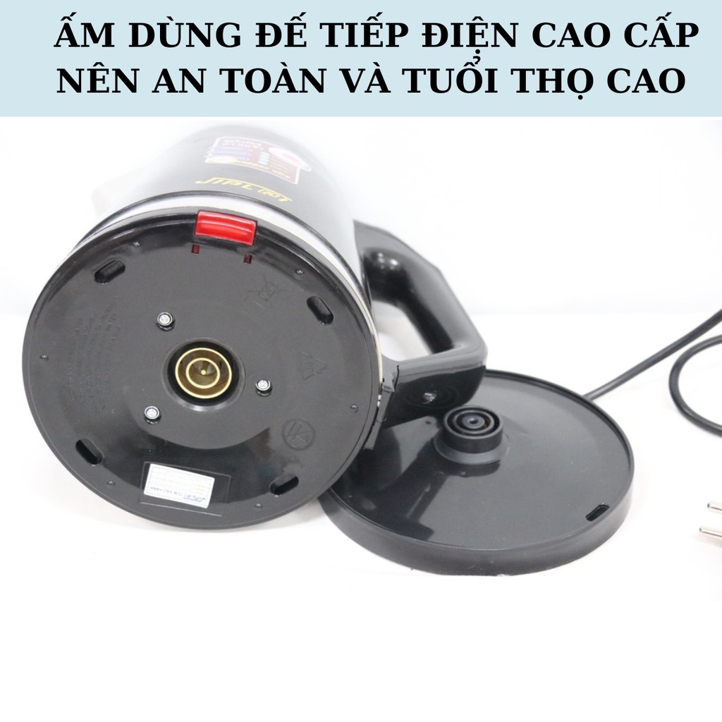 Ấm Đun Siêu Tốc Công Suất Lớn Jiplai 2.5L Nobihome,ấm đun ước Chigo công suất lớn dung tích 1.8 Lít