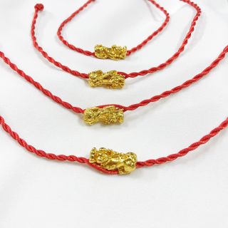Vòng tay tỳ hươu chỉ đỏ