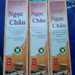 KEM ĐÁNH RĂNG DƯỢC LIỆU NGỌC CHÂU