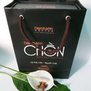 Tép cà phê chồn nguyên chất 100% 18gram