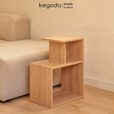 [Hỏa Tốc] Kệ Gỗ Nhỏ Xinh Đa Năng Cho Phòng Khách, Phòng Ngủ Thương Hiệu KEGODA KGD07