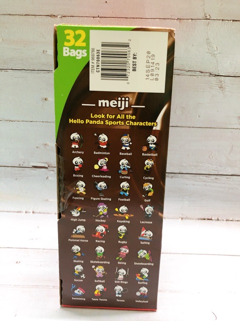 Bánh Gấu Nhân Kem Chocolate Meiji Hello Panda