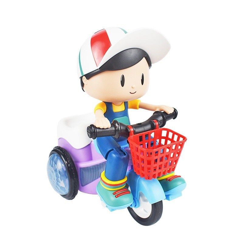 ĐỒ CHƠI EM BÉ LÁI XE ĐẠP CÓ NHẠC BANH XE PHÁT SÁNG