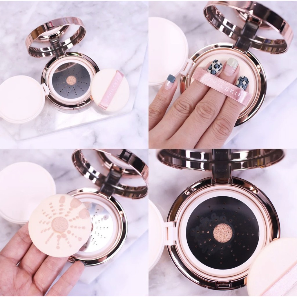 Phấn Nước Che Phủ Hoàn Hảo, Cho Làn Da Mịn Màng AprilSkin Magic Essence Mist Cushion SPF50+/PA++++ 13g - HAFA STORE | BigBuy360 - bigbuy360.vn