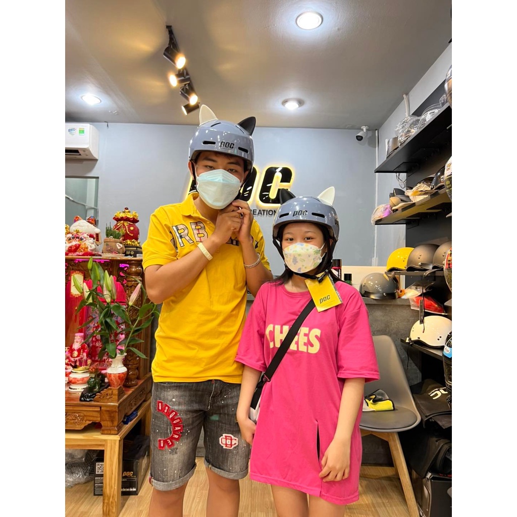 Mũ POC Tai Mèo POC P05 ĐỦ MÀU cực kute, kèm túi POC cao cấp, Fullbox và bảo hành 12 tháng
