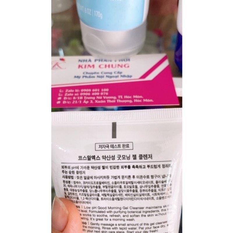 Sữa Rửa Mặt Cosrx Low pH Good Morning Gel Cleanser (150ml)