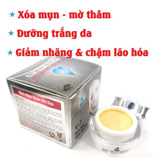 Kem mụn làm mờ sẹo xóa thâm dưỡng trắng da Nhật Việt V7 - 12g
