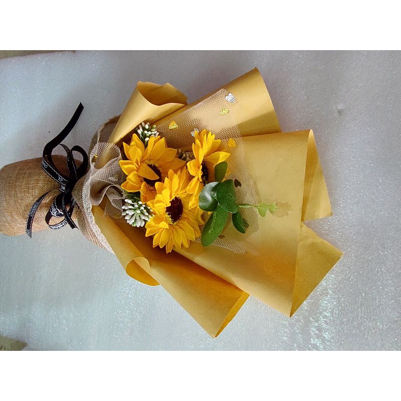 Hoa sáp hướng dương 3 b