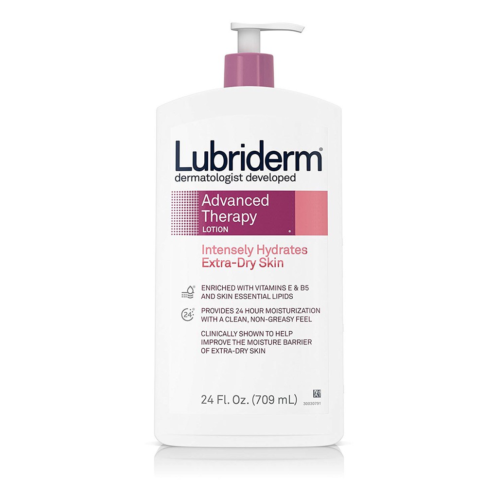 Dưỡng thể cho da rất khô Lubriderm Advanced Therapy Extra Dry Skin Lotion 709ml (Mỹ)