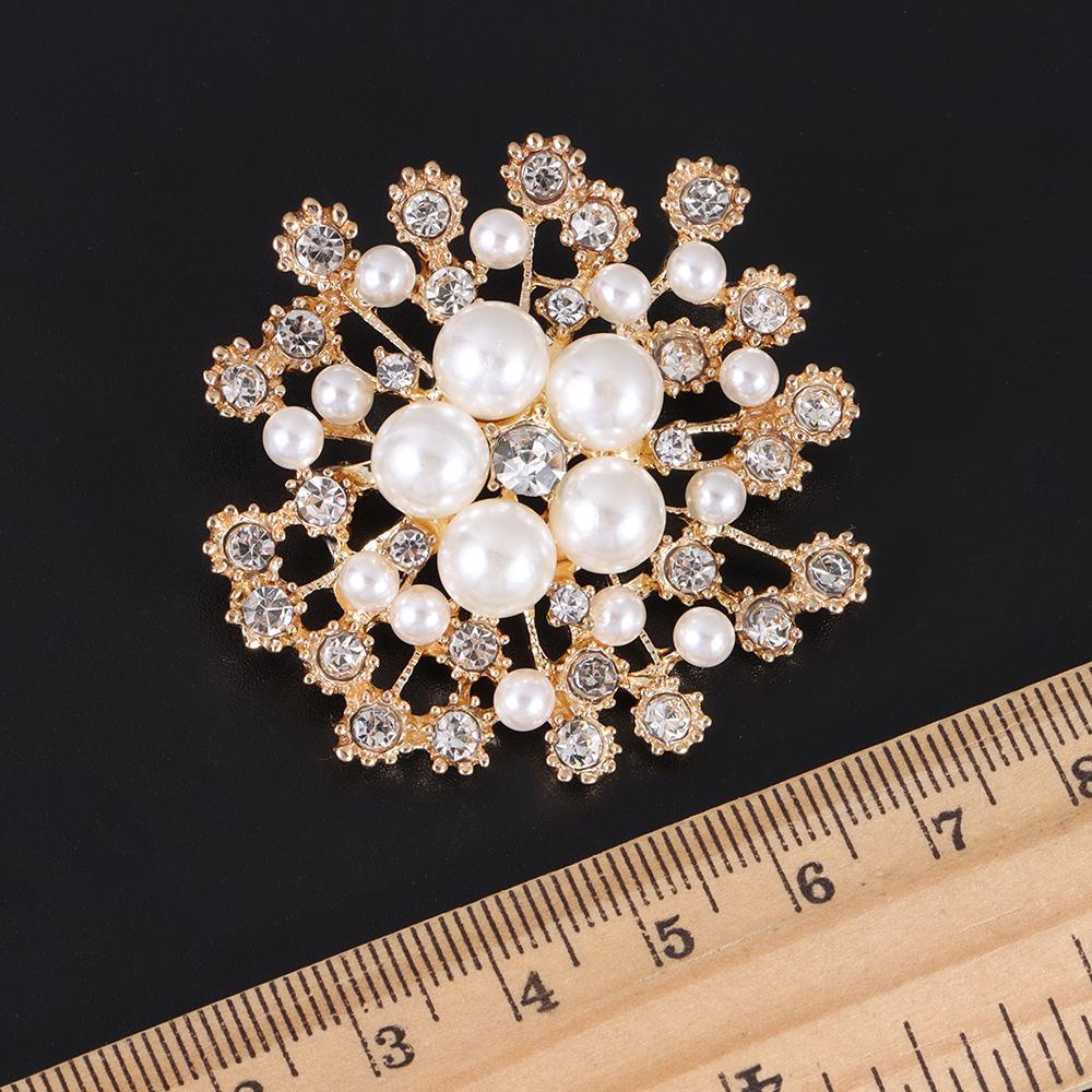 XIANTIN Ghim Cài Áo Hình Hoa Đính Ngọc Trai Nhân Tạo Kiểu Dáng Mới