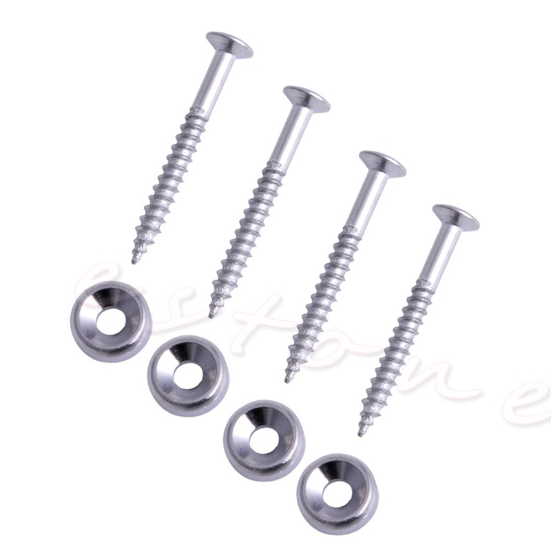Bộ 4 Ốc Vít Gắn Cần Đàn Guitar Bass Điện Chuyên Dụng
