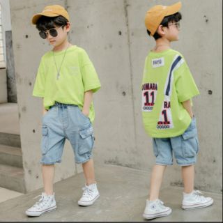 Combo 4 set quần áo + 1mu cho bé khách chon