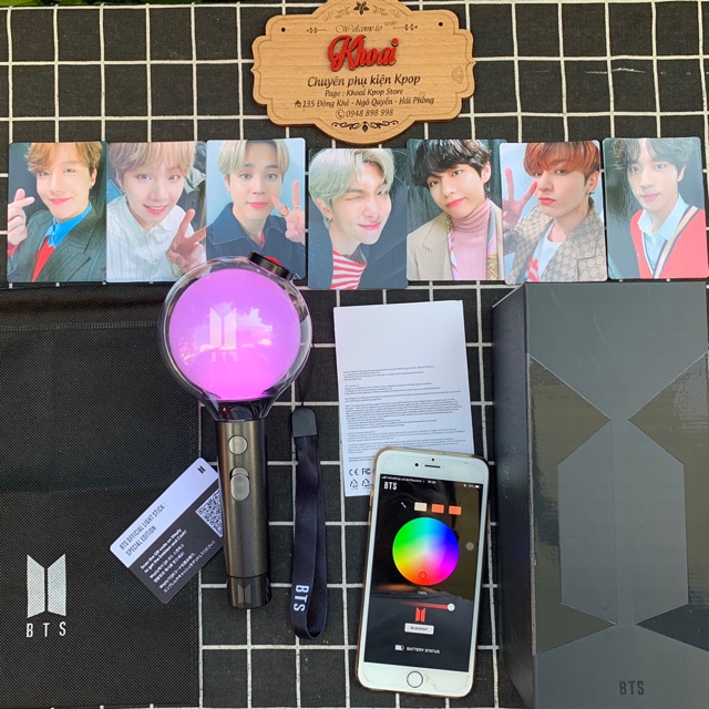 Lightstick BTS Bomb Special hàng unoff - Gậy cổ vũ