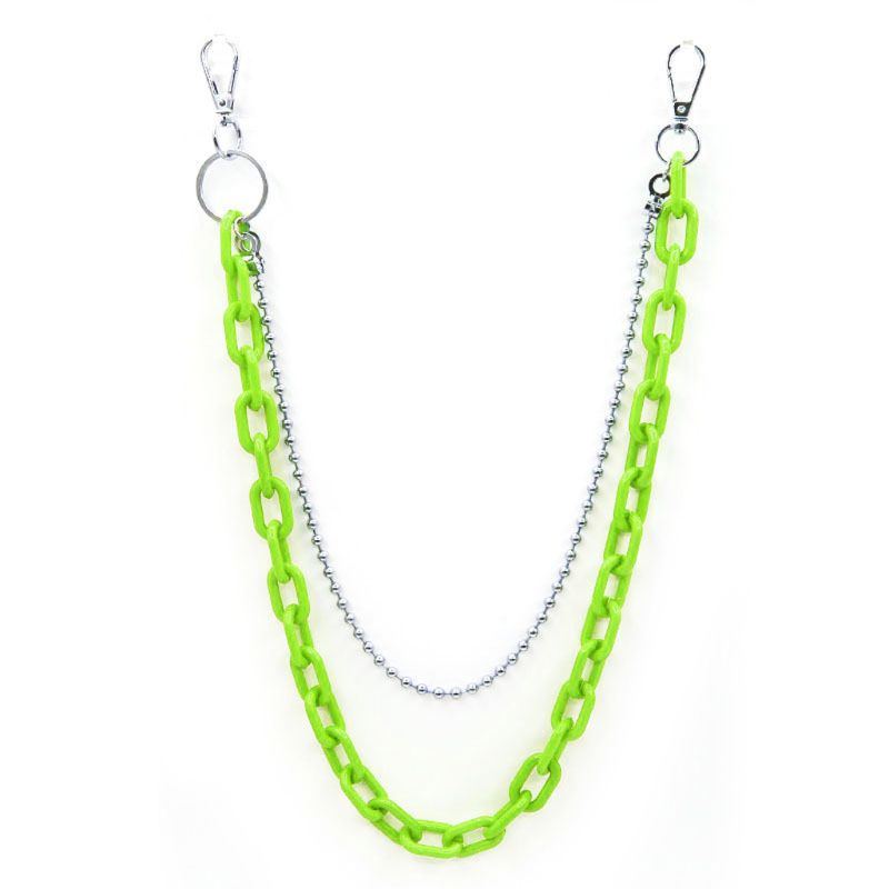 Dây Xích Acrylic Hai Lớp Chịu Lực Tốt Dùng Làm Ví / Móc Khóa