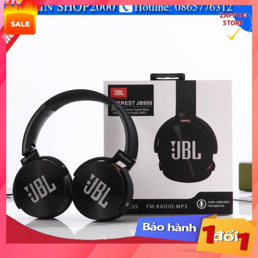 Tai Nghe Chụp Tai Headphone Bluetooth Không Dây JBL 950 BT - Tai Nghe Blutooth  Giá Rẻ Chính Hãng bảo hành 1 đổi 1