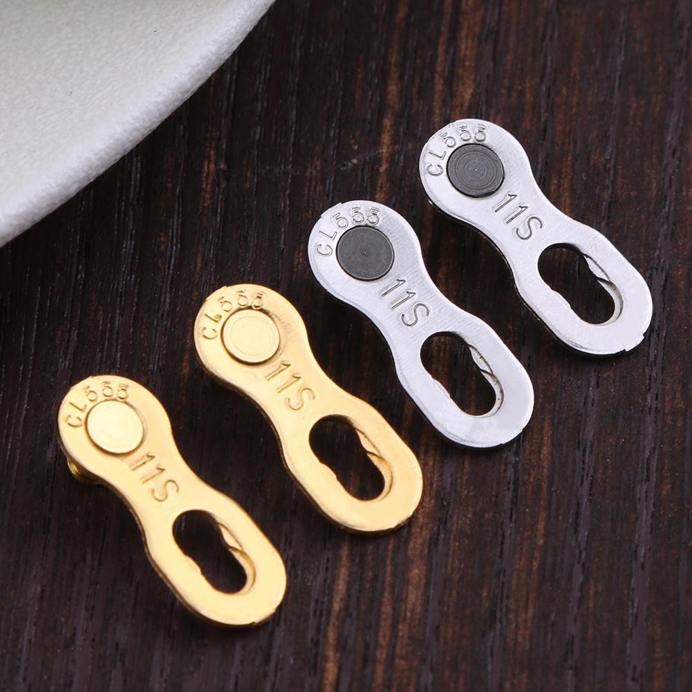 2Pcs Portable 11 Speed Quick Clip Bicycle Chain Master Link Joint Connector