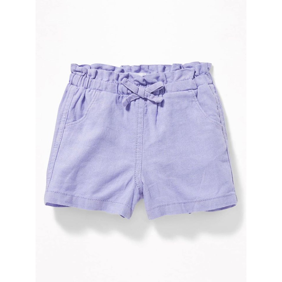 Quần sort linen bé gái Old Navy