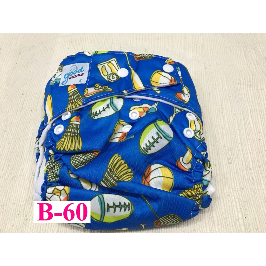 Tã vải Goodmama chống tràn lót xơ tre size M và size L