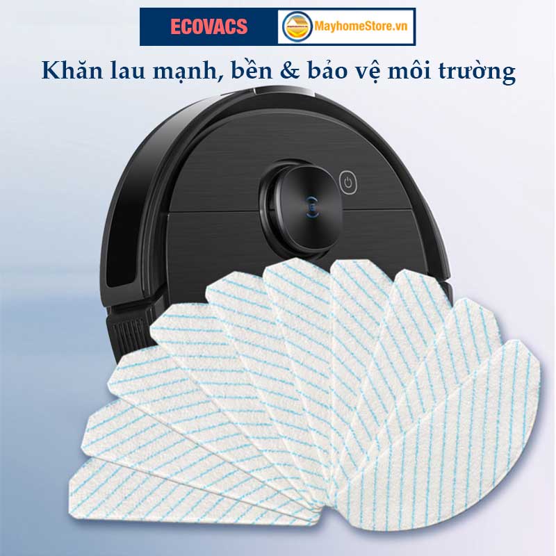 Phụ kiện Robot Ecovacs Deebot T9 AIVI | T9 Max | T9 Power | Khăn Lau | Đôi Chổi Cạnh | Bộ Lọc Hepa | Chổi Lăn Chính /