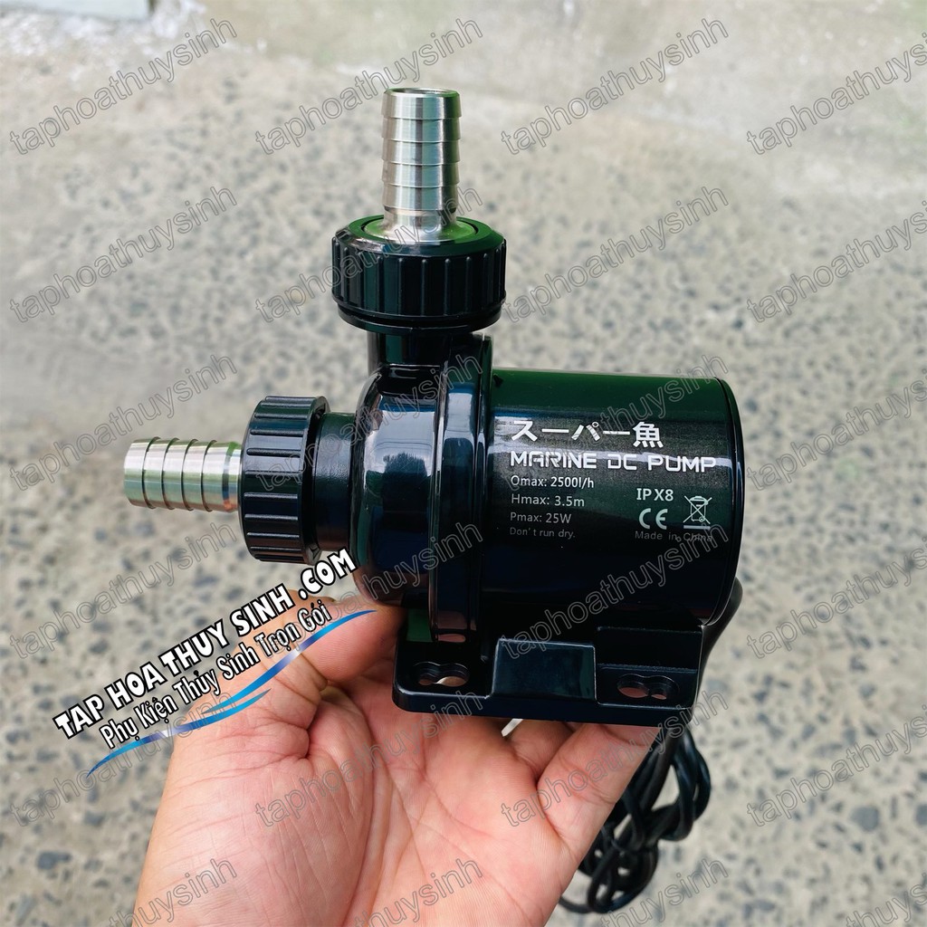 ĐẦU NỐI IN OUT INOX CHO BƠM MARINE DC PUPM 1500 và 2500 PHI 13-17-21MM