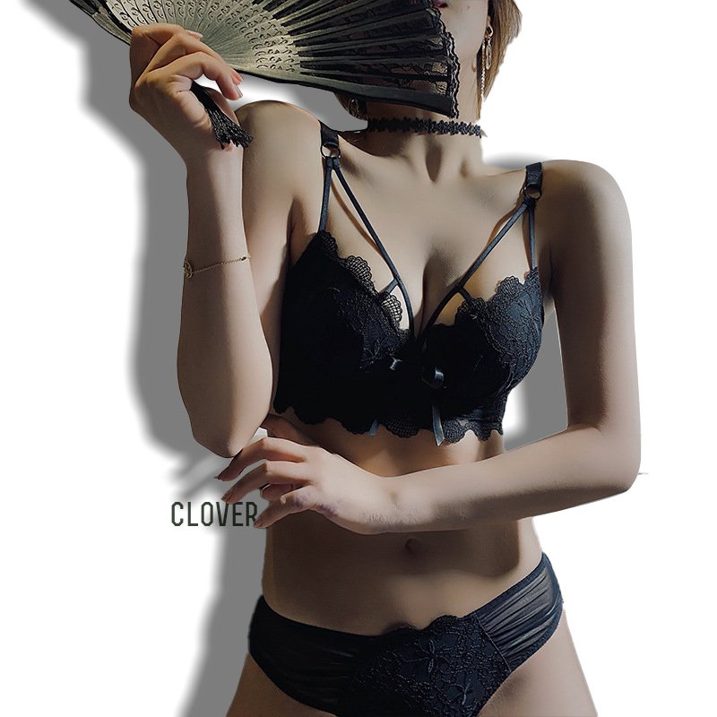 Áo lót ngực phối ren dây chéo cho nàng cá tính siêu sexy KBRA 5508