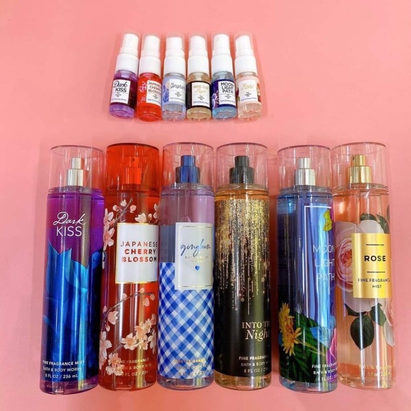 [Chọn mùi] Trial xịt thơm Bath & Body Works (10ml)