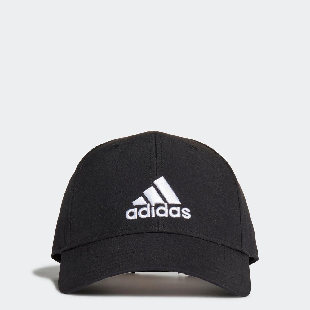 Mũ Lưỡi Trai adidas TRAINING Unisex Mũ bóng chày thêu nổi siêu nhẹ Màu đen GM4509