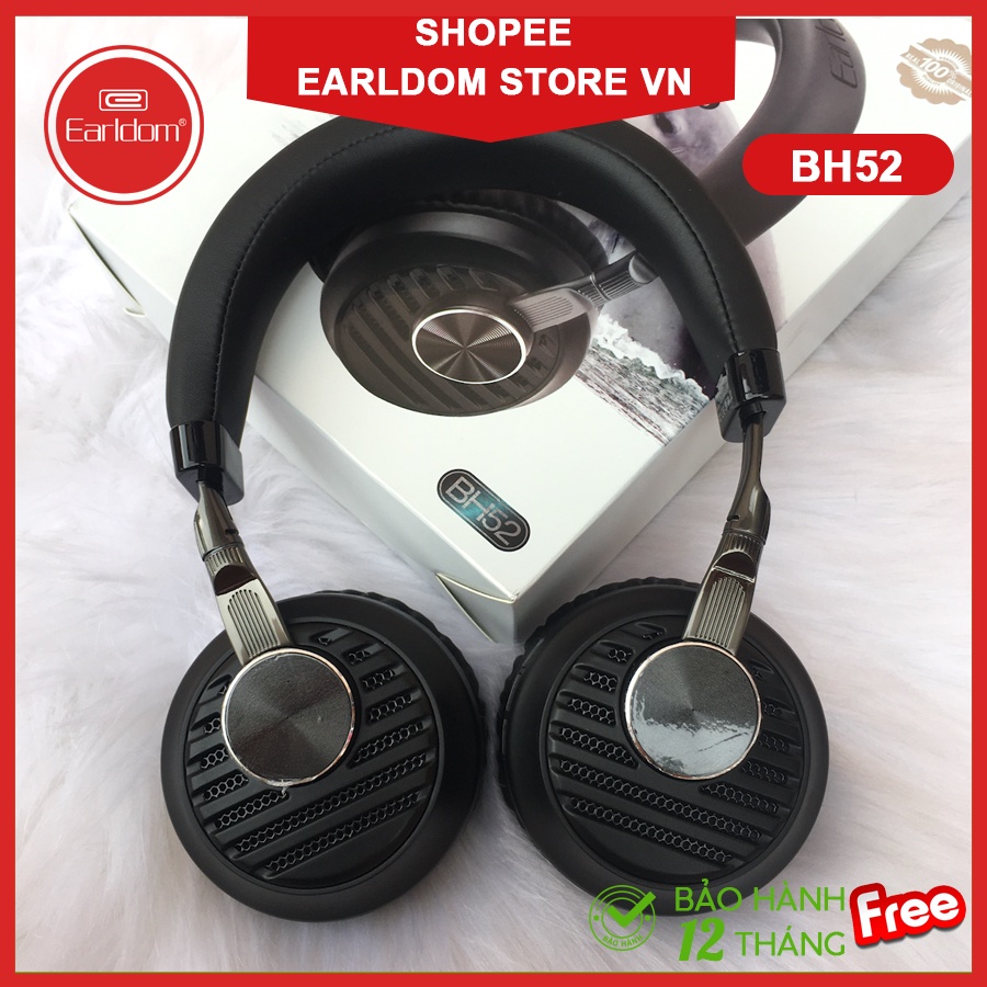 ✔️ Bảo Hành 99 Năm ✔️ Tai Nghe Chụp Tai Bluetooth Earldom BH52 Chính hãng Earldom | EARLDOM STORE VN ✔️