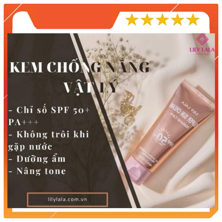 Kem Chống Nắng LiLy Lala Super Sun Cream SPF50+ PA+++