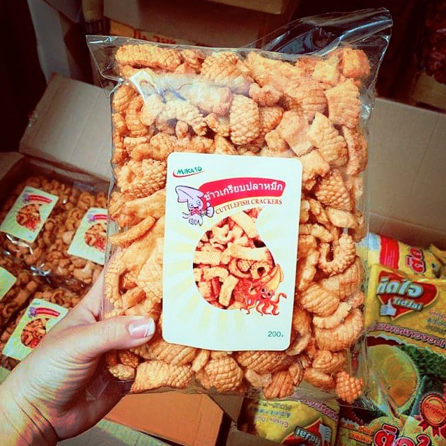 Bim Bim mực thái (gói 200gr)