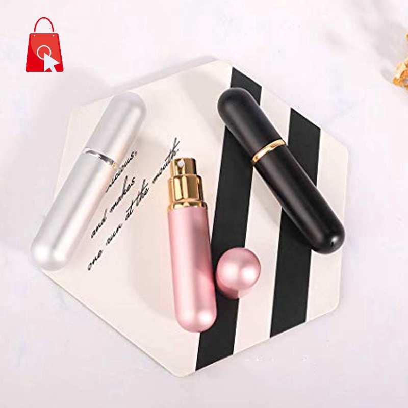 [Hàng mới về] Chai chiết nước hoa mini 5ml bằng kim loại tiện dụng khi đi du lịch