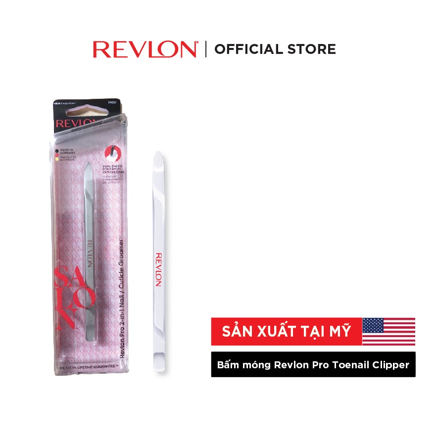 Cây lấy móng 2 đầu Revlon Pro 2-in-1 Nail/Cuticle Groomer