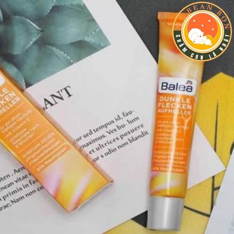 Kem bôi nám Balea dunkle flecken aufheller 50ml của Đức làm mờ vết thâm nám, tàn nhang cho làn da đều màu - mẹ bean bon