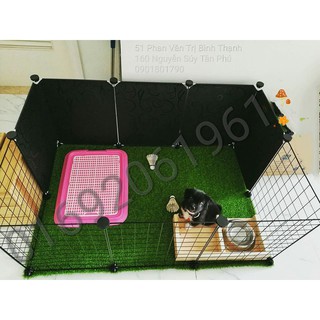 Chuồng ghép chó mèo size 135x135