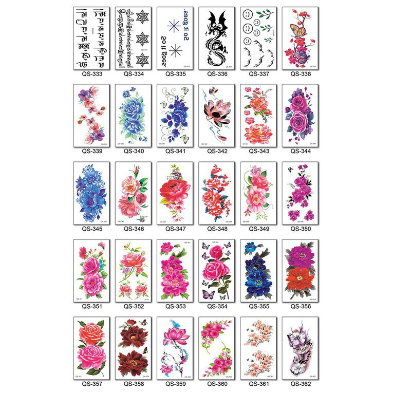 #cz English Cat Pentagram Diamond Harajuku Personality Cute Tattoo Sticker Qs-361