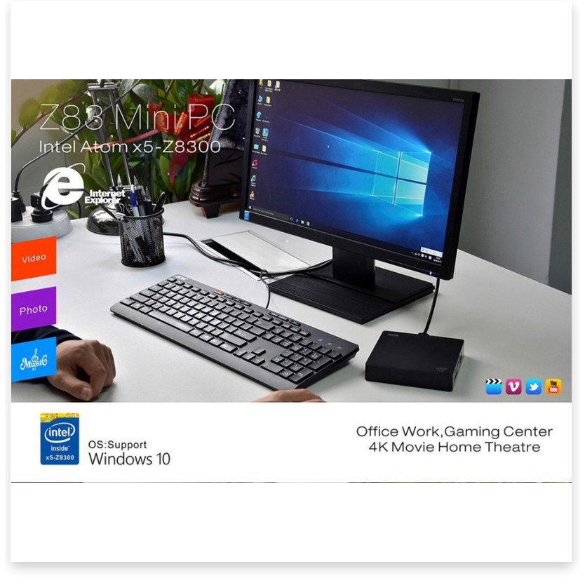 Máy tính để bàn mini Intel Z8350 Ram 2G | BigBuy360 - bigbuy360.vn