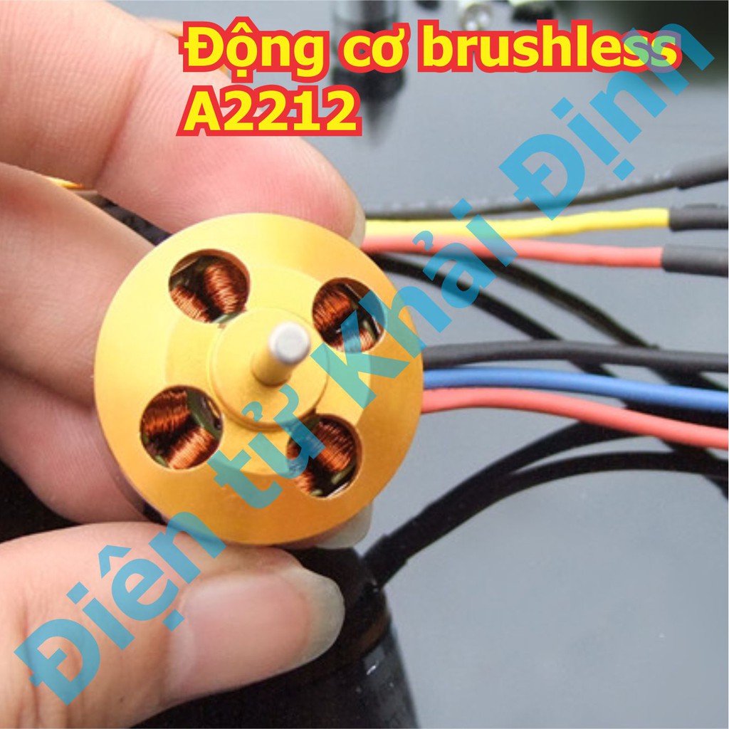 động cơ brushless, không chổi than máy bay UAV mô hình A2212 1400KV kde5478