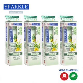Kem đánh răng Sparkle Natural Fresh & Gum Care 100g – Kem đánh răng hữu cơ MỚI