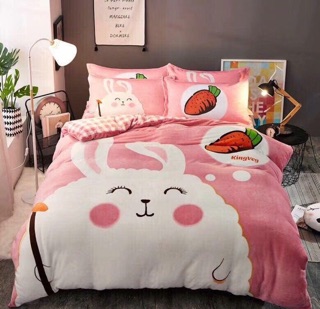 SET CHĂN GA GỐI NỈ NHUNG