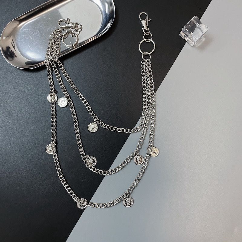 Dây Xích Kim Loại Đeo Thắt Lưng Nhiều Lớp 22297