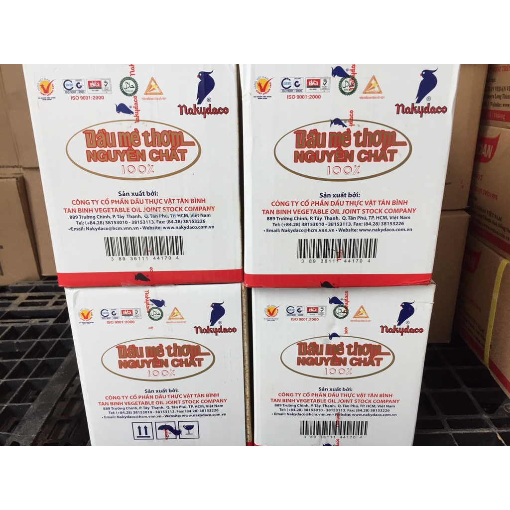 Dầu Nakydaco 1lít - Thùng 12 chai