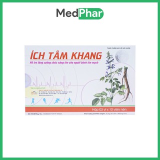 Ích Tâm Khang - Giúp Bạn Có Trái TIm Khỏe Mạnh