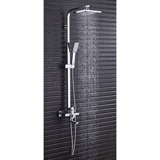 Bộ sen cây tắm đứng nóng lạnh 3 trong 1, bộ sen vòi tắm inox 304 - mẫu mới