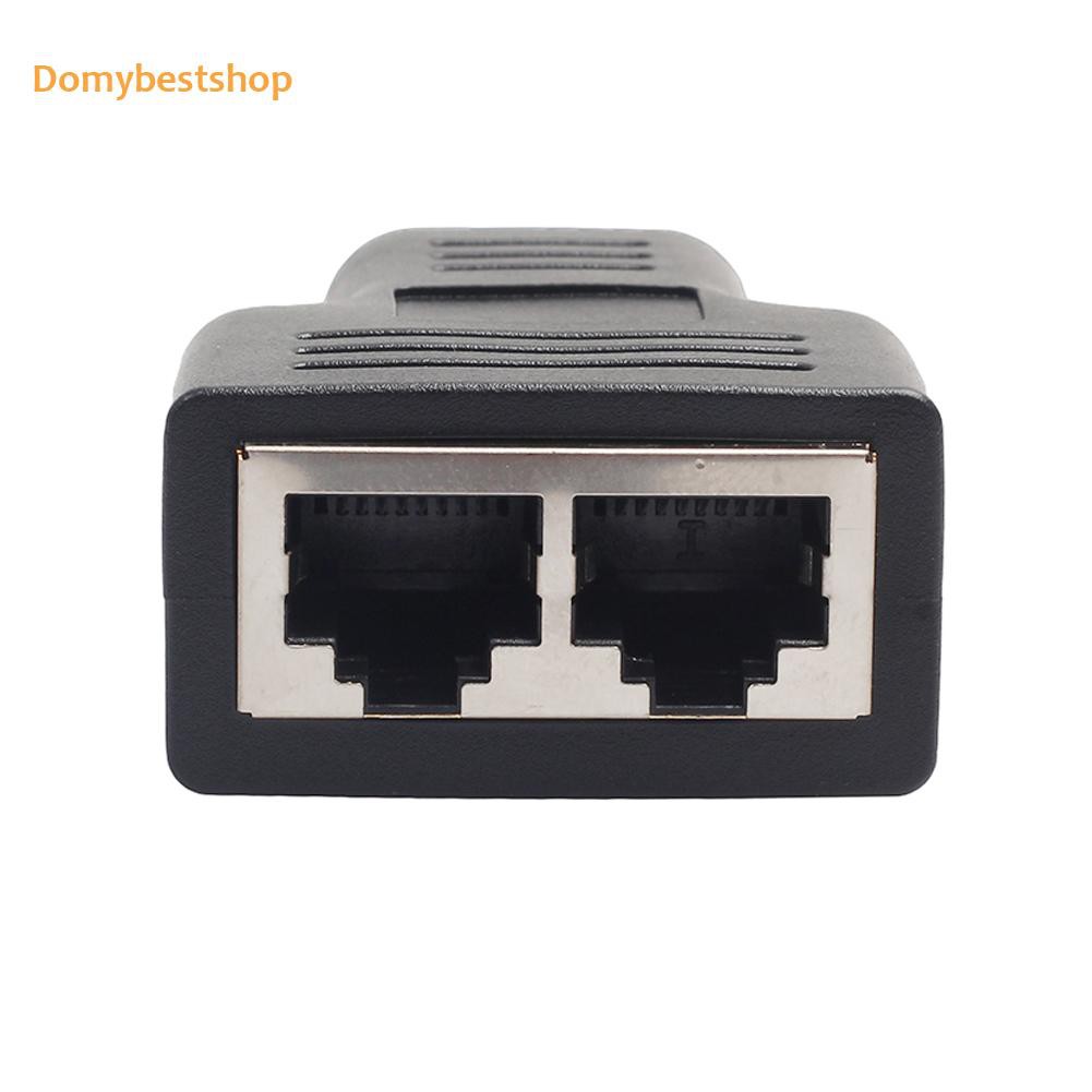 Bộ Chia Rj45 1 Sang 2 Dual Female Port Cat5 / Cat 6 Lan