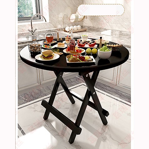 Bàn ăn, bàn cà phê gấp gọn chất liệu khung sắt chắc chắn kích thước 60x60x54 cm | BigBuy360 - bigbuy360.vn