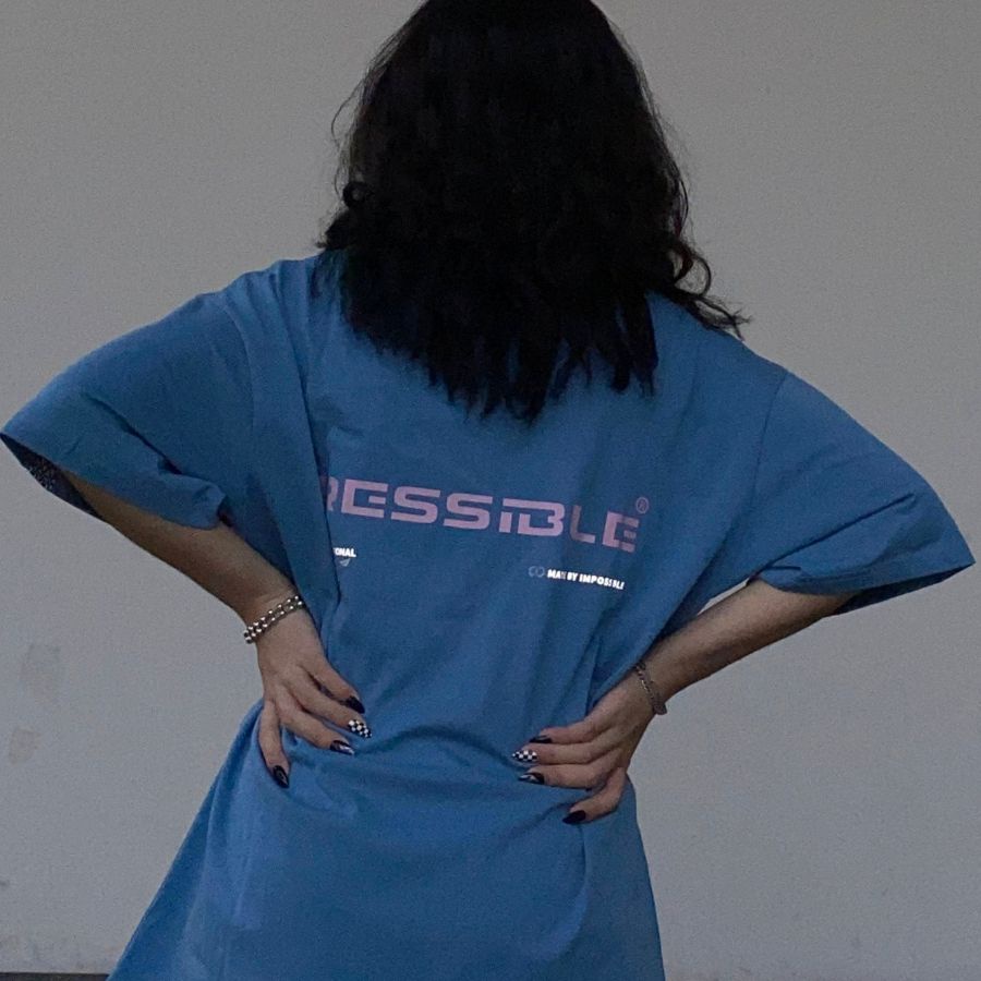 Áo thun International Basic - Ressible [Streetwear/Blue] | BigBuy360 - bigbuy360.vn