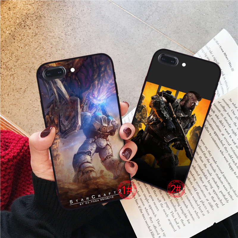 Ốp điện thoại dẻo họa tiết game Call of Duty Chiến tranh thế giới thứ 2 cho iPhone 12 Mini 11 Pro XR XS Max 88D