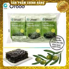 Lốc 2 Gói Lá Kim Ăn Liền Vị Oliu O’Food 10g hàng tặng